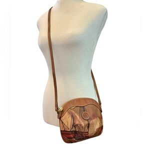 Italian Hand-Painted Vampiro Florence Hispania Italian Crossbody